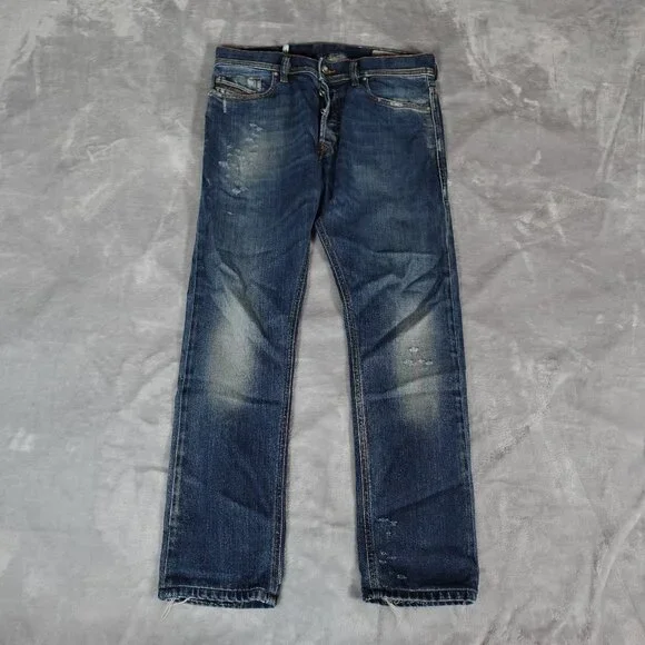Diesel Men's Skinny Jeans - Blue - Picture 3 of 15